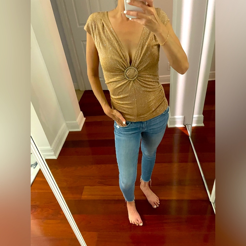 Linda Segal Blouse with embellishment